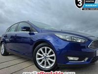 Used Ford Focus Titanium 125 HP (91 kW) 2014 Blue Hatchback