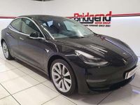 Used Tesla Model 3 Long Range AWD 366 kW (498 HP) 2020 Black Sedan