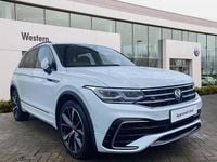 Used VW Tiguan R-line 150 HP (110 kW) 2023 White SUV