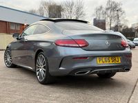 Begagnad Mercedes C250 AMG Line Premium Plus 2016 Grå Sportkupé