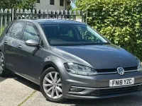 Used VW Golf VII GT 115 HP (84 kW) 2018 Grey Hatchback
