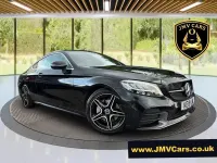 Used Mercedes C200 AMG line 2019 Black Coupe