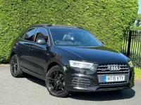 Used Audi Q3 S-Line 180 HP (132 kW) 2015 Black SUV