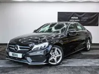 Używany Mercedes C220 AMG line 170 KM (125 kW) 2015 Czarny Sedan/Limuzyna