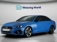 Used Audi A4 Black Edition 201 HP (147 kW) 2020 Blue Sedan