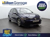 Used VW Golf VIII R-line 150 HP (110 kW) 2020 Blue Hatchback