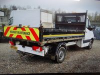 used Mercedes Sprinter 3.5t SINGLE Cab TIPPER NO VAT 50000 MILES