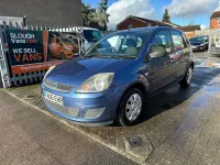 Used Ford Fiesta Style 75 HP (55 kW) 2006 Blue Hatchback