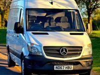Begagnad Mercedes Sprinter 2017 Vit Van