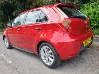 Used MG MG3 106 HP (77 kW) 2017 Red Hatchback