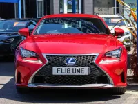 Used Lexus RC300h Sport Line 223 HP (164 kW) 2018 Red Coupe