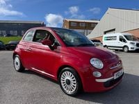 Used Fiat 500 Lounge 69 HP (50 kW) 2012 Red Hatchback