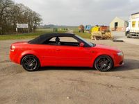 Used Audi A4 Cabriolet S-Line 2008 Red Cabriolet