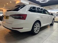 Used Skoda Superb SE L 150 HP (110 kW) 2021 White Estate
