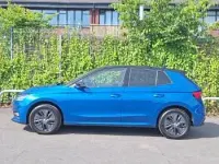 Used Skoda Fabia Design Edition 116 HP (85 kW) 2025 Blue Hatchback