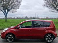 Begagnad Nissan Note N-TEC 2012 Röd Halvkombi
