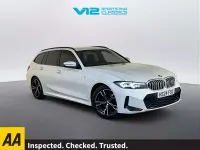 Used BMW 320 M Sport 184 HP (135 kW) 2024 White Estate