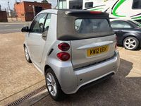 Used Smart ForTwo Cabrio Passion 2012 Silver Cabriolet