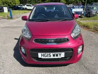 Used Kia Picanto 84 HP (61 kW) 2015 Fucia Hatchback