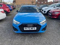 Used Audi A4 Black Edition 190 HP (139 kW) 2020 Blue Estate