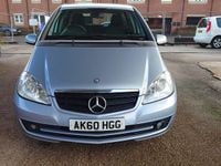 Used Mercedes A160 Classic 95 HP (69 kW) 2010 Blue Hatchback