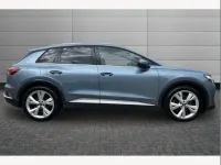 Used Audi Q4 e-tron S-Line 150 kW (204 HP) 2023 Geyser blue SUV