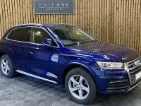 Used Audi Q5 Sport 190 HP (139 kW) 2018 Blue SUV