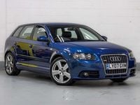 Used Audi A3 S-Line 2007 Blue Hatchback