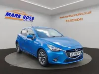 Used Mazda 2 Inclusive 2017 Blue Hatchback