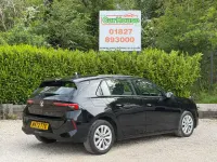 Used Vauxhall Astra Design Edition 130 HP (95 kW) 2022 Black Hatchback