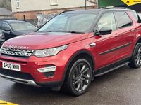 Used Land Rover Discovery Sport HSE Luxury 240 HP (176 kW) 2018 Red SUV