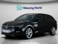 Used Skoda Scala SE L 110 HP (80 kW) 2023 Black Hatchback