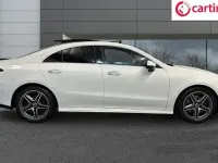 Used Mercedes CLA200 AMG line 163 HP (119 kW) 2022 White Coupe