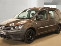 Used VW Caddy Maxi 102 HP (75 kW) 2017 Brown MPV