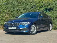 Used BMW 530 Comfort Edition 252 HP (185 kW) 2018 Blue Sedan