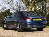 Used Mercedes E200 AMG line 200 HP (147 kW) 2022 Blue Estate