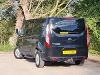 Used Ford Tourneo Custom Zetec 105 HP (77 kW) 2022 Black Van