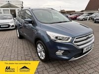 Used Ford Kuga Titanium 150 HP (110 kW) 2018 Blue SUV