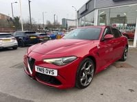 Used Alfa Romeo Giulia Saloon Quadrifoglio 2019 Red Sedan