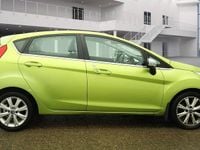 Used Ford Fiesta Zetec 96 HP (70 kW) 2009 Green Hatchback