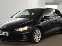 Used VW Scirocco 125 HP (91 kW) 2016 Black Coupe