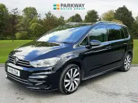 Usado VW Touran R-line 2019 Preto Monovolume