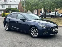 Used Mazda 3 165 HP (121 kW) 2015 Blue Hatchback