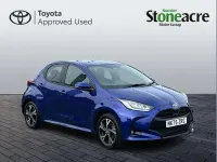 Used Toyota Yaris Design 113 HP (83 kW) 2025 Blue Hatchback