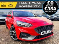 Used Ford Focus ST 280 HP (205 kW) 2019 Red Hatchback