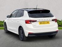 Used Skoda Fabia Colour Edition 95 HP (69 kW) 2022 Candy white black magic pearl effect Hatchback