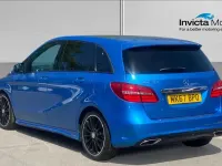Used Mercedes B220 AMG Line Premium Plus 177 HP (130 kW) 2017 Blue Hatchback
