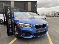 Begagnad BMW 120 M Sport 2016 Blå Halvkombi