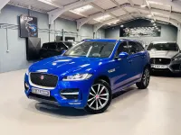 Used Jaguar F-Pace R-Sport 240 HP (176 kW) 2018 Blue SUV