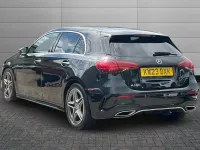 Used Mercedes A180 AMG Line Premium 136 HP (100 kW) 2023 Cosmos black Hatchback